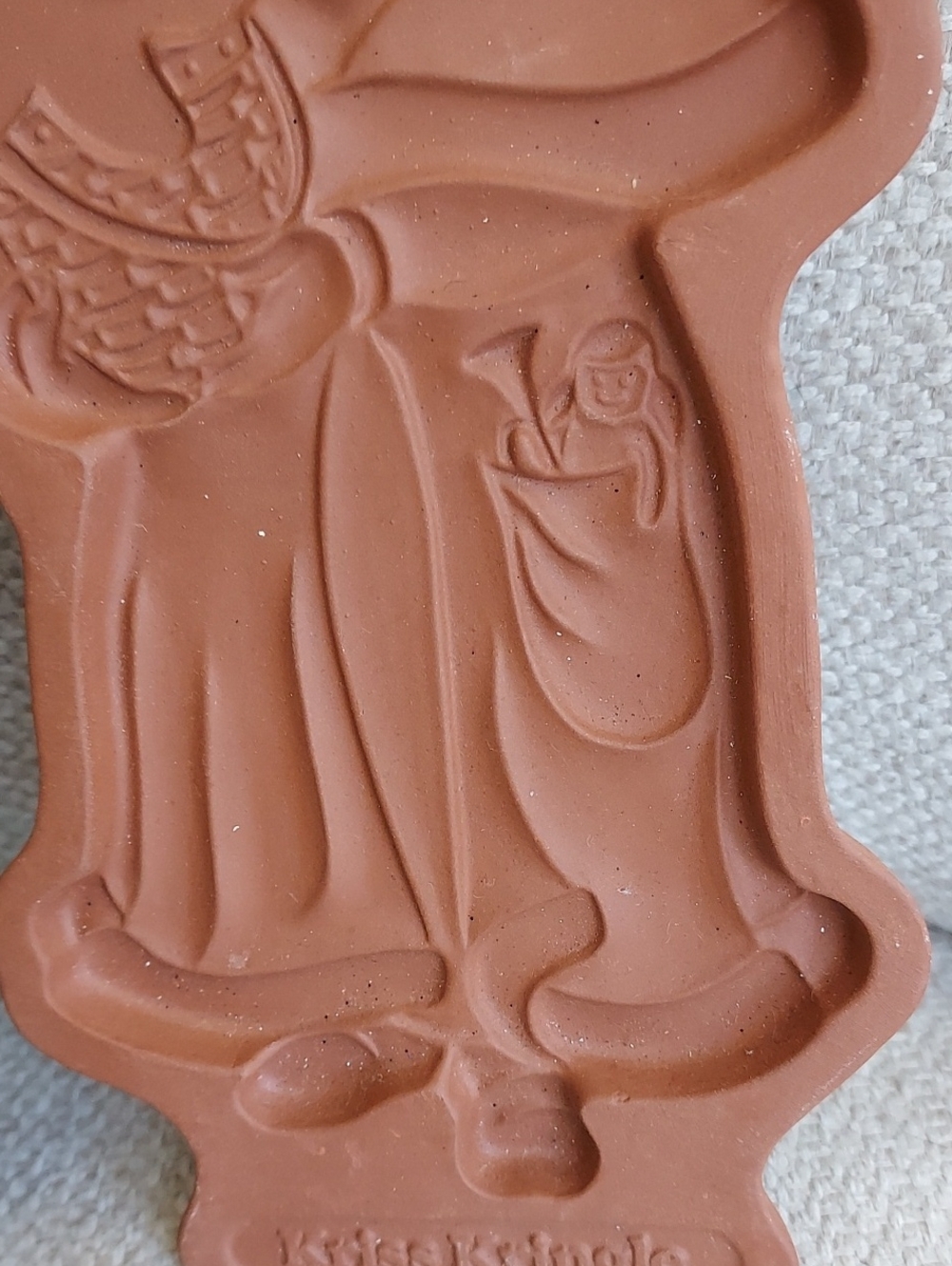 VINTAGE Longaberger St. Nick (1993) & Kriss Kringle (1991) Candy/Cookie Molds - Picture 7 of 14